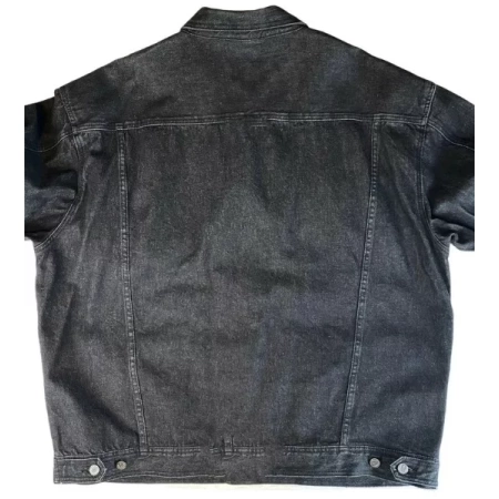 Pelle Pelle Mens Black Denim Jacket, pelle pelle store, pelle pelle jacket, black jacket