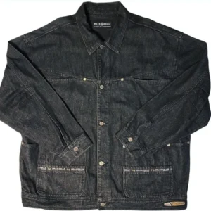 Pelle Pelle Mens Black Denim Jacket