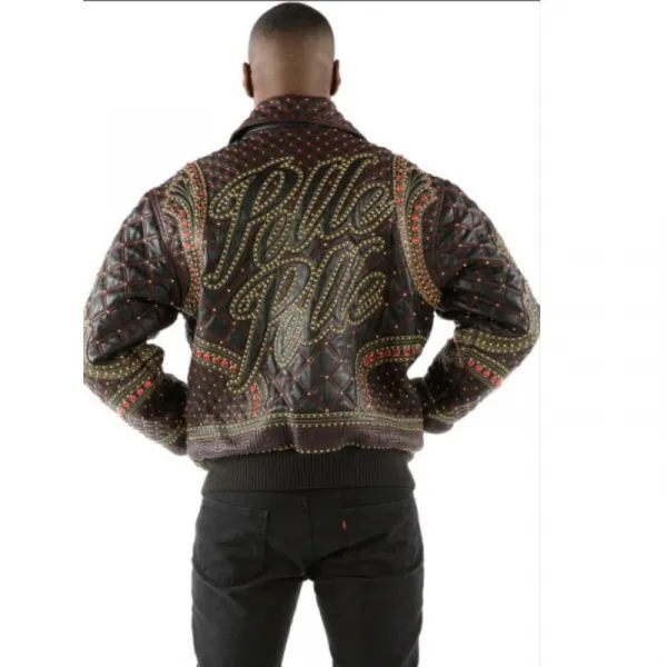 Pelle Pelle Burnish Burgundy Leather Jacket