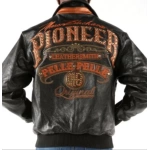 pelle pelle mens pioneer black jacket, pelle pelle store, pelle pelle jacket, black leather jacket