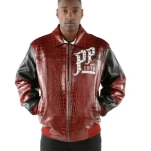 Pelle Pelle Mens Pioneer Ruby Leather Jacket view 2