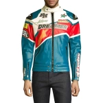 pelle pelle mens racer dreamer blue jacket, pelle pelle store, pelle pelle jacket, blue leather jacket