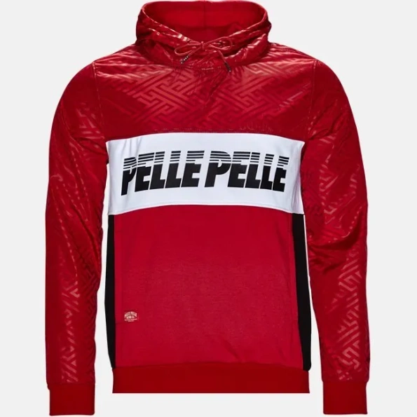 pelle pelle mens red hoodie, pelle pelle store, pelle pelle jacket, red jacket