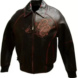Pelle Pelle Mens Brown Leather Jacket view 2