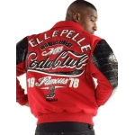 pelle pelle world soda club red jacket, pelle pelle store, pelle pelle jacket, red leather jacket