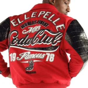 Pelle Pelle World Soda Club Red Jacket