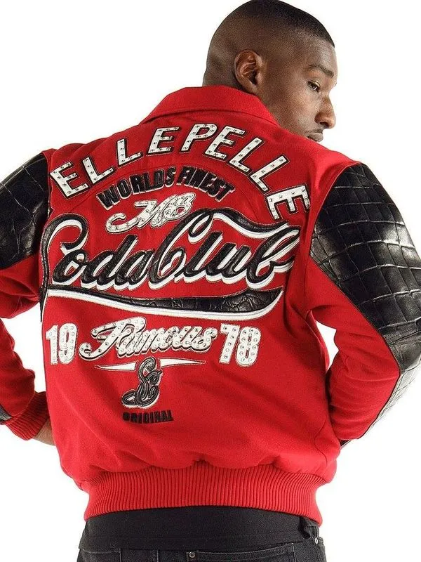 Pelle Pelle World Soda Club Red Jacket