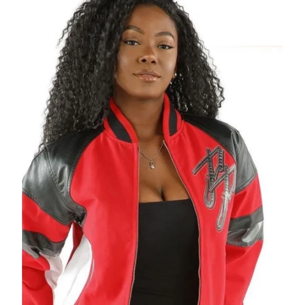 Pelle Pelle Women Red Leather Jacket