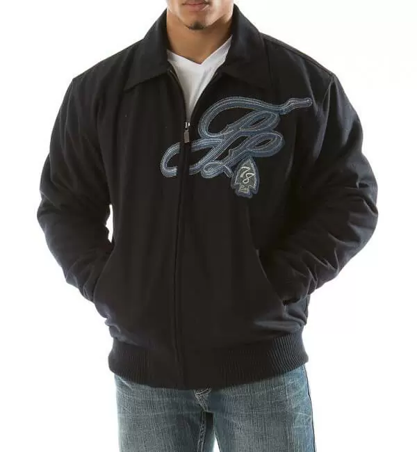Pelle Pelle Navy Blue Blazer Jacket view 2
