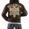 Pelle Pelle Brown Diamonds Queen Jacket