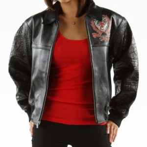 Pelle Pelle Black Studded Leather Jacket view 2