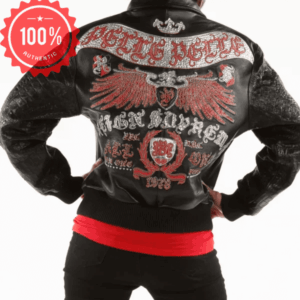 Pelle Pelle Black Studded Leather Jacket