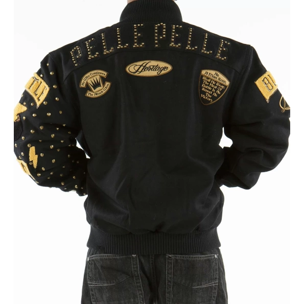 Pelle Pelle Black Heritage Wool Jacket