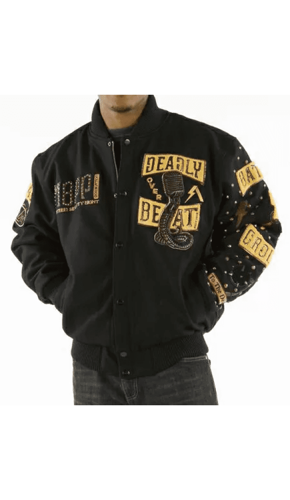 Pelle Pelle Black Heritage Wool Jacket