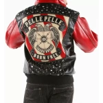 Pelle Pelle Black Red Born Free Jacket