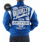 Pelle Pelle Blue Brooklyn Cut Jacket