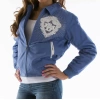 Pelle Pelle Blue Diamonds Queen Jacket