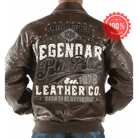 Pelle Pelle’s Brown Studded Legend Jacket