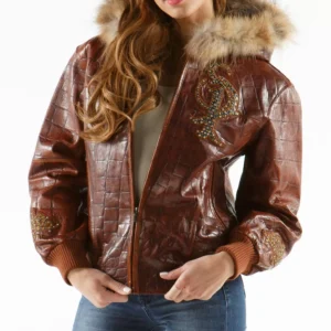 Pelle Pelle Brown Royal Leather Jacket