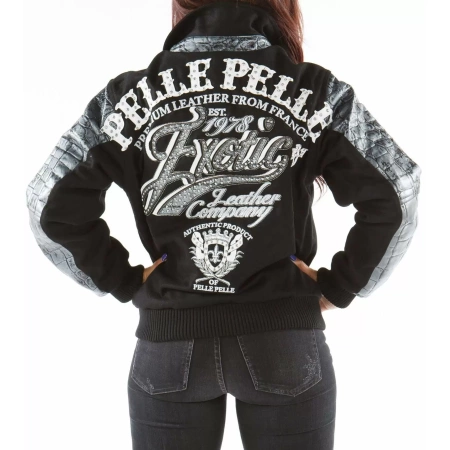 Pelle Pelle Black 1978 Wool Jacket