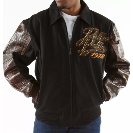 Pelle Pelle 1978 Wool Leather Jacket