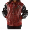 Pelle Pelle Red Black Studded Jacket