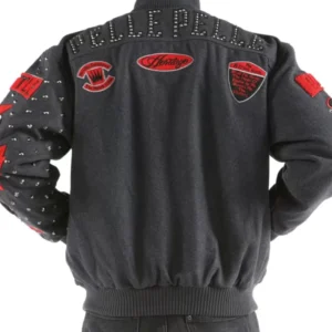 Pelle Pelle Grey Wool Jacket view 2