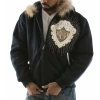 Pelle Pelle Navy Platinum Hood Jacket