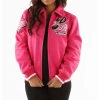 Pelle Pelle Pink Philly Tribute Wool Jacket