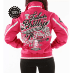 Pelle Pelle Pink Philly Tribute Wool Jacket