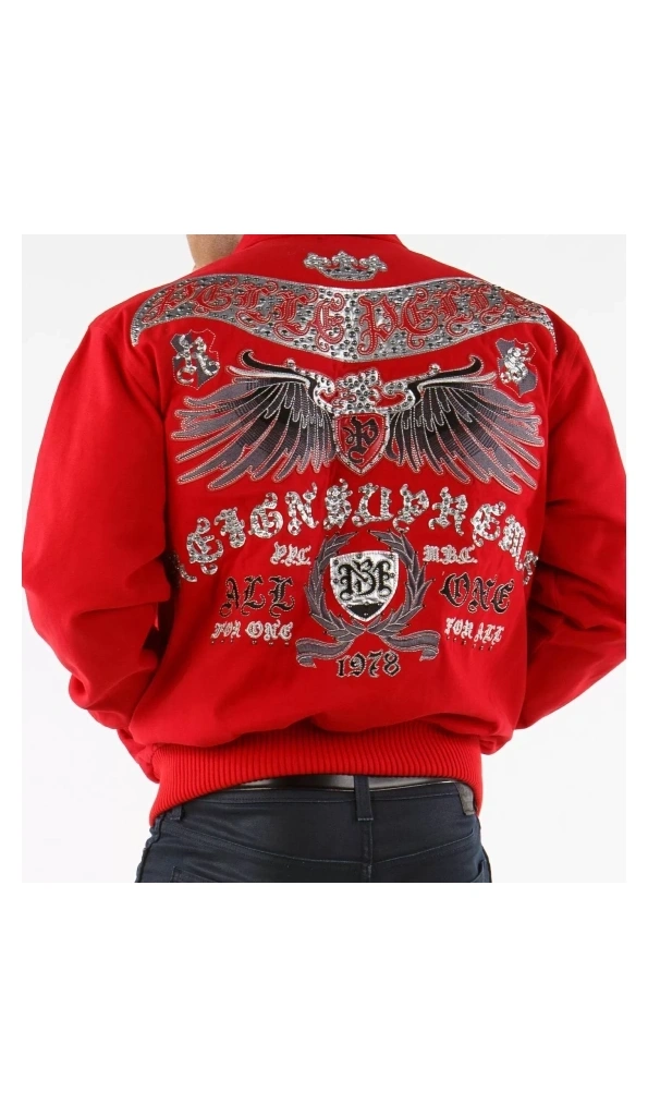 Pelle Pelle Red All For One Jacket