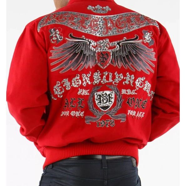 Pelle Pelle Red All For One Jacket