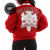 Pelle Pelle Red Diamonds Queen Jacket