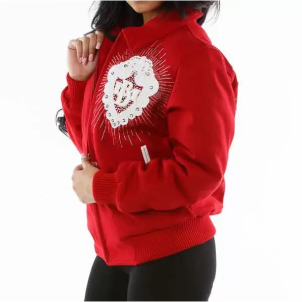 Pelle Pelle Red Diamonds Queen Jacket