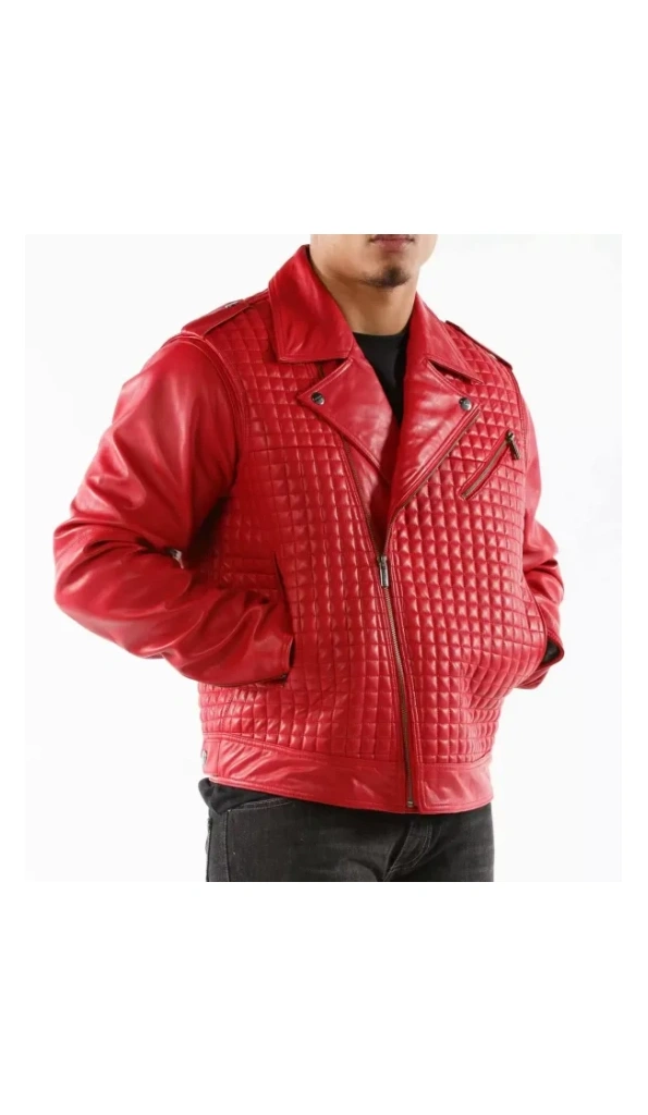 Best Pelle Pelle Houndstooth Biker Jacket