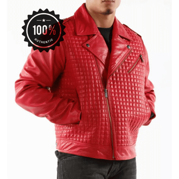 Best Pelle Pelle Houndstooth Biker Jacket