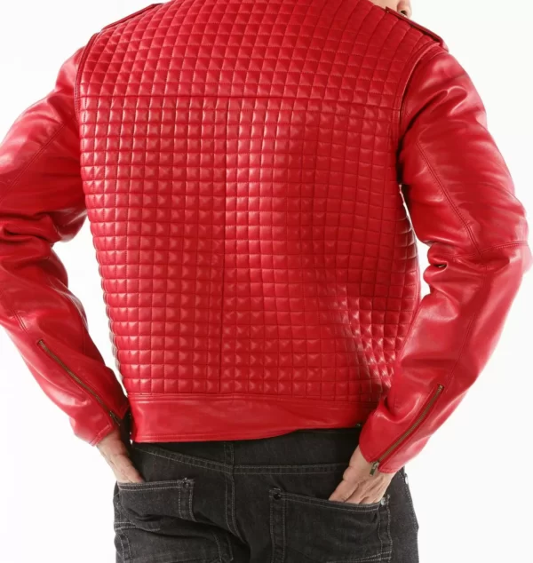 Best Pelle Pelle Houndstooth Biker Jacket view 2