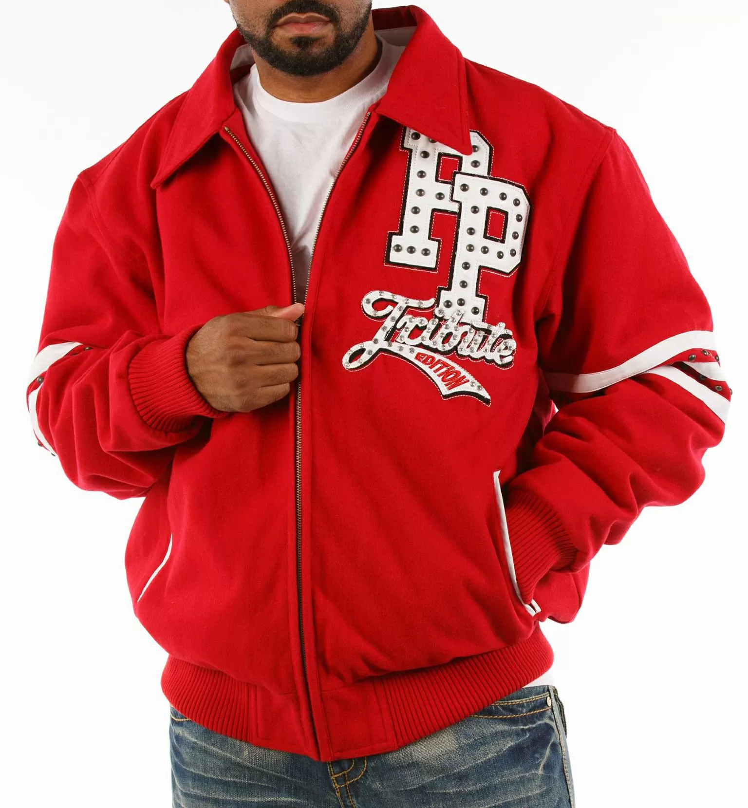 Pelle Pelle Red Tribute Wool Jacket view 2