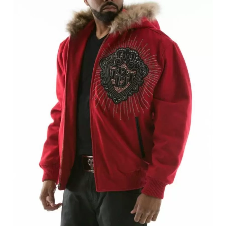 Pelle Pelle Red Hood Jacket