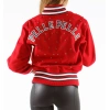 Pelle Pelle Red Studded 1978 Jacket