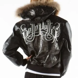 Royal Pelle Pelle Hood Leather Jacket