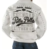 Pelle Pelle White Legendary Zipper Leather Jacket