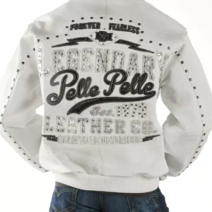 Pelle Pelle White Legendary Zipper Leather Jacket view 2