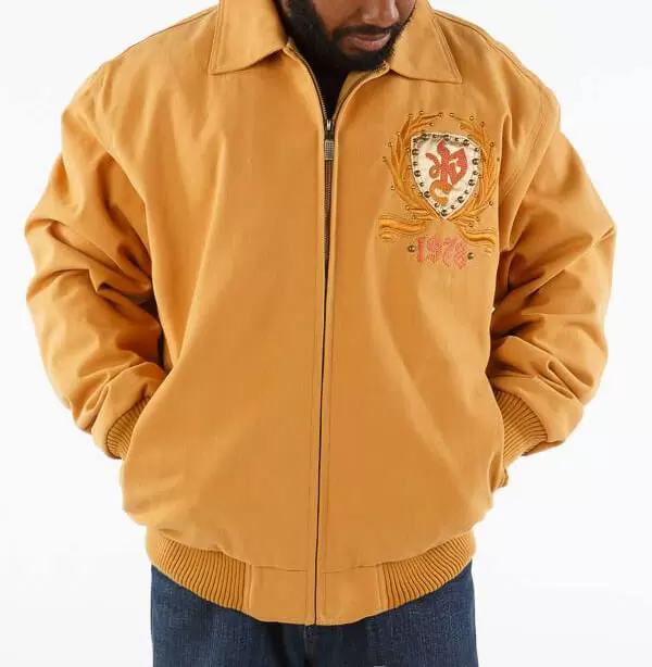 Pelle Pelle Yellow Wool Jacket view 2