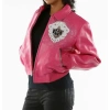 Pelle Pelle Pink Diamonds Queen Jacket