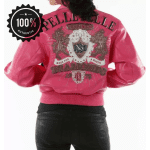 Pelle Pelle Pink Diamonds Queen Jacket