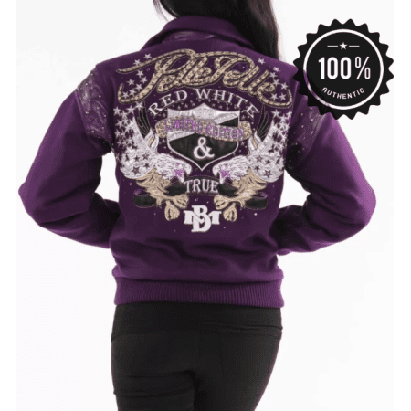 Purple Pelle Pelle True Wool Jacket