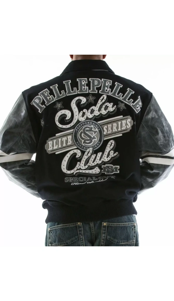 Soda Club Pelle Pelle Black Jacket