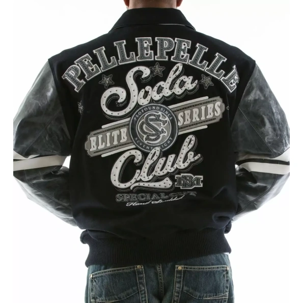 Soda Club Pelle Pelle Black Jacket