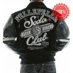 Soda Club Pelle Pelle Black Jacket